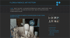 Desktop Screenshot of floridaartpottery.com